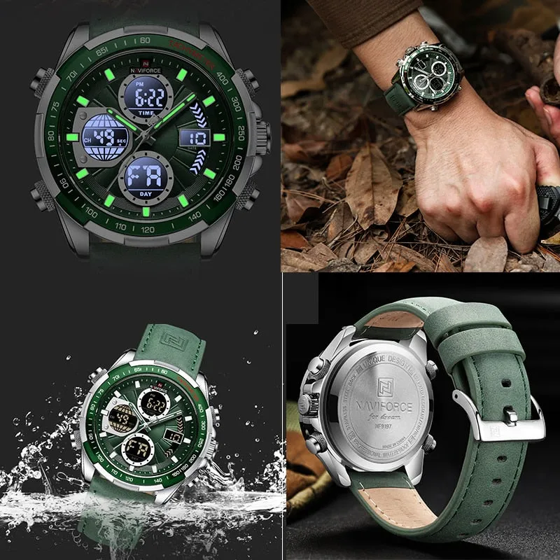 New NAVIFORCE Military Style Sports Watch for Men