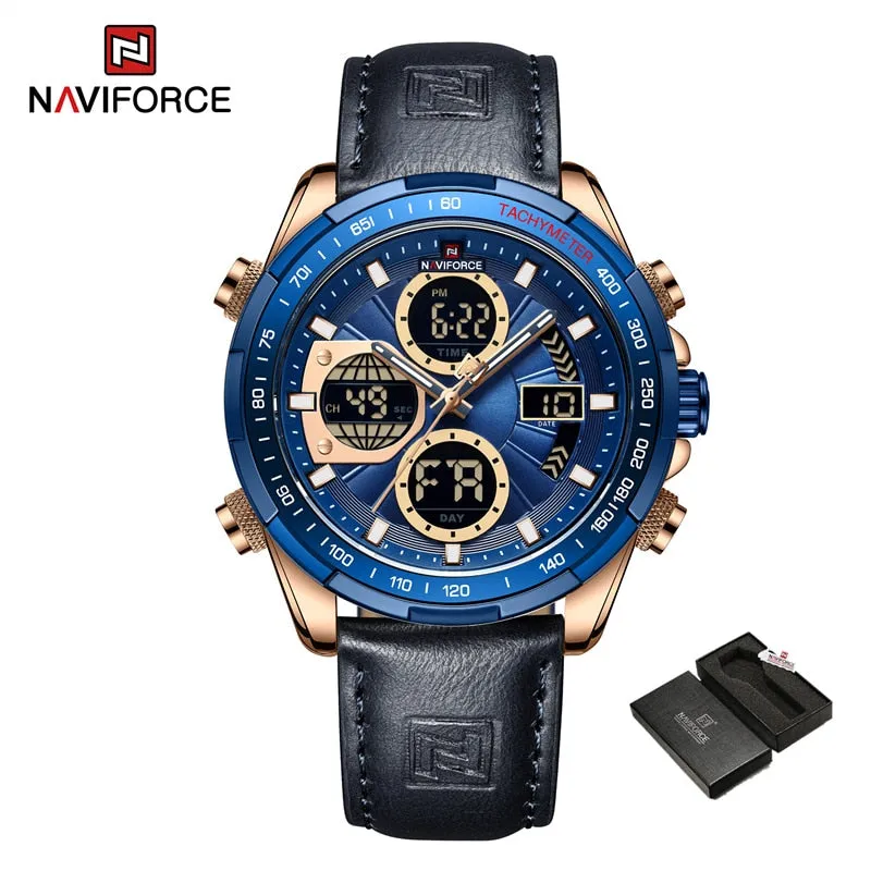 New NAVIFORCE Military Style Sports Watch for Men