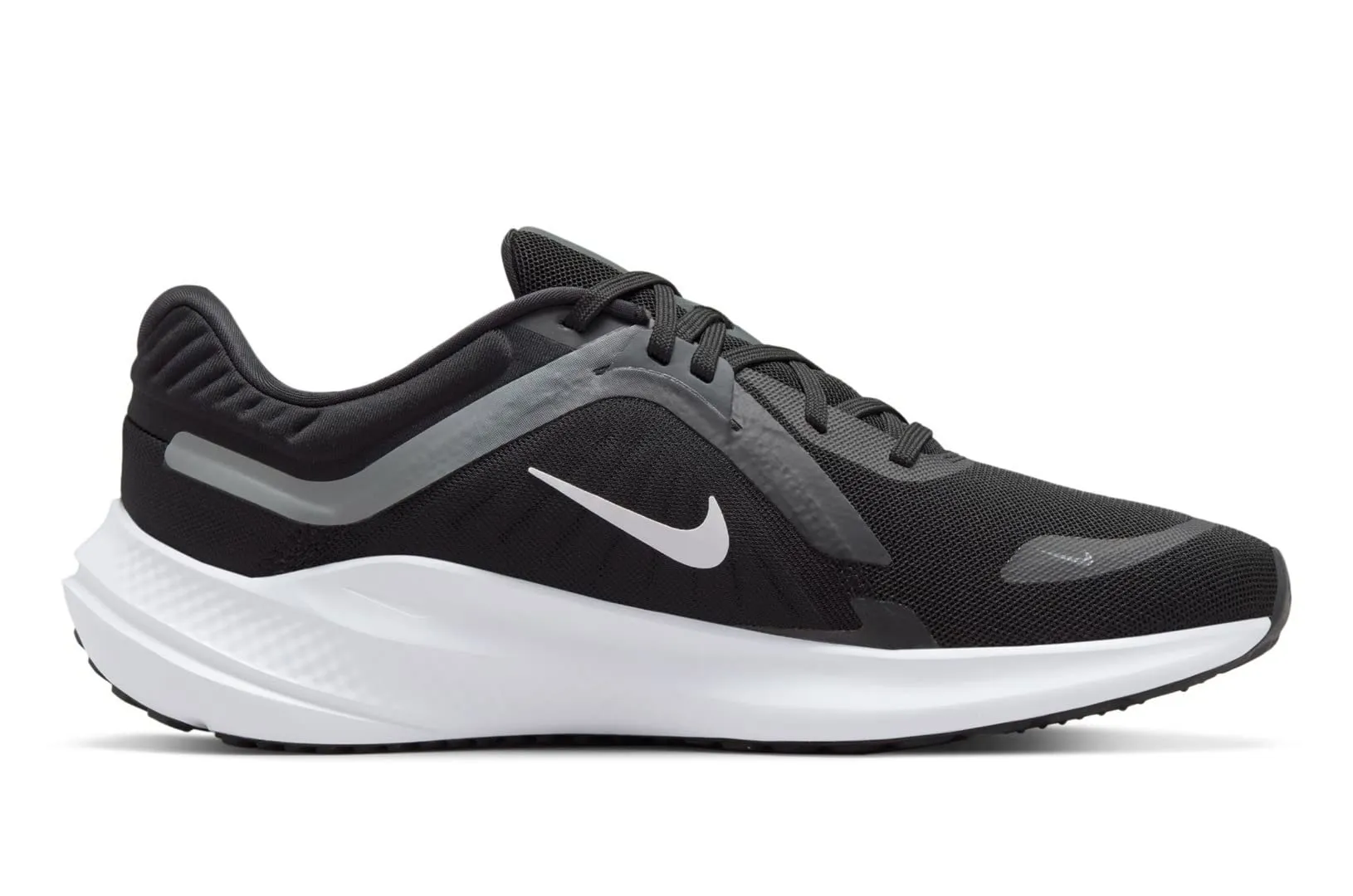 Nike Mens Quest 5 Black/White-Smoke Grey-DK Smoke Grey Sneaker - 8 UK (DD0204-001)