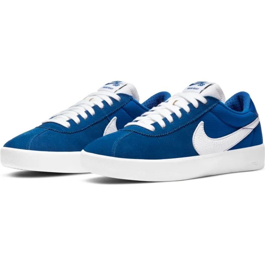 Nike SB Bruin React Skateboard Shoe - Team Royal/White-Team Royal-White