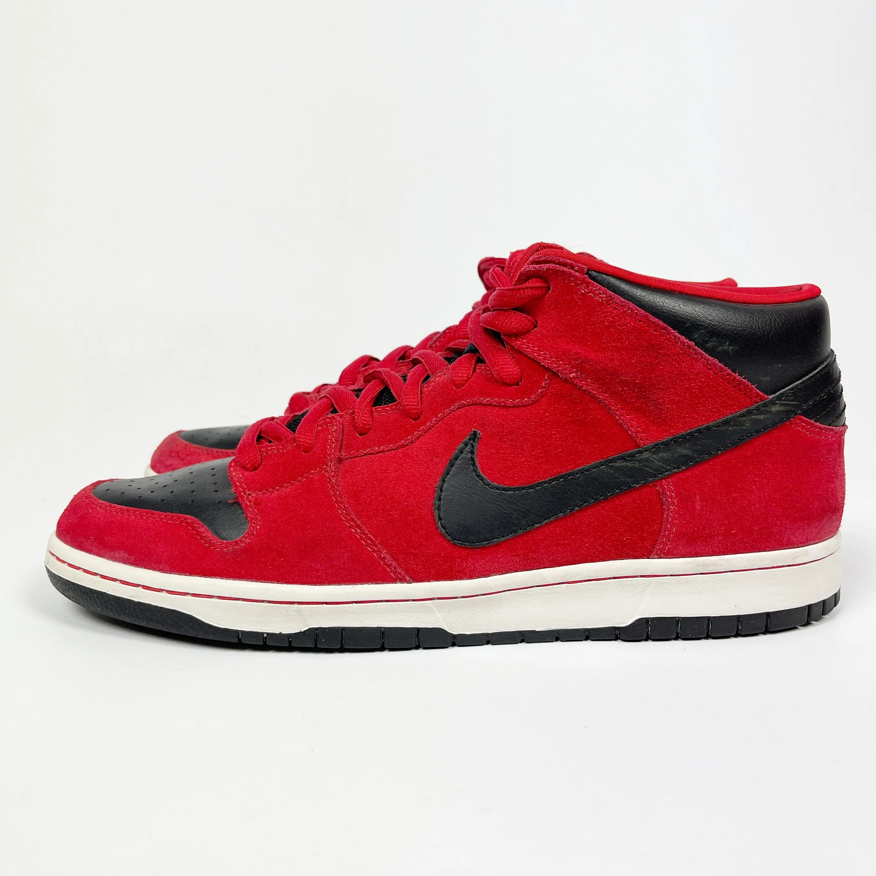 Nike SB Dunk Mid Sport Red Black 2010