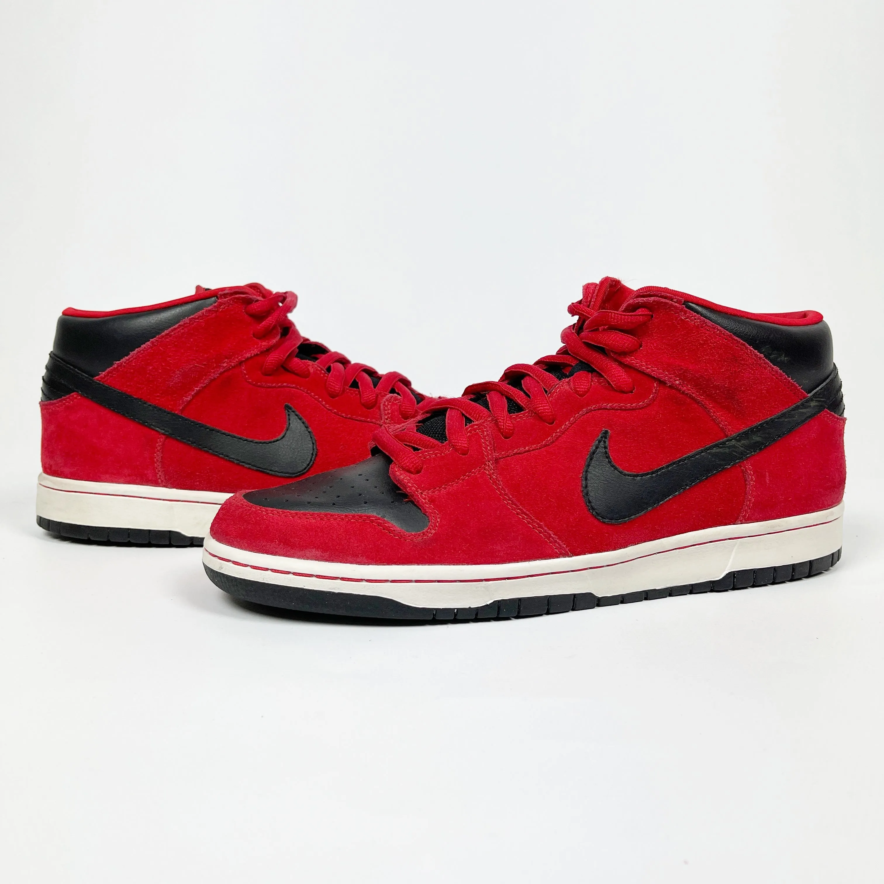 Nike SB Dunk Mid Sport Red Black 2010