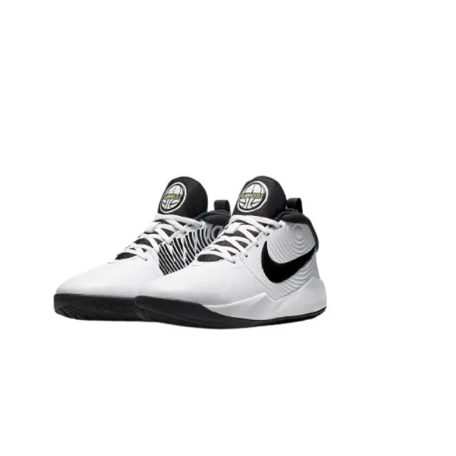 Nike Team Hustle D 9 White/Black-Volt