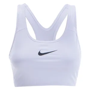 Nike Women Pro Classic Swoosh Sports Bra (White)