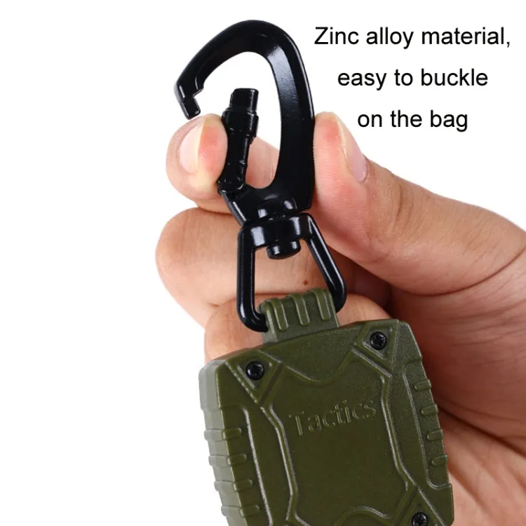 Outdoor Fishing Zinc Alloy Retractable Metal Hanging Buckle(6862)