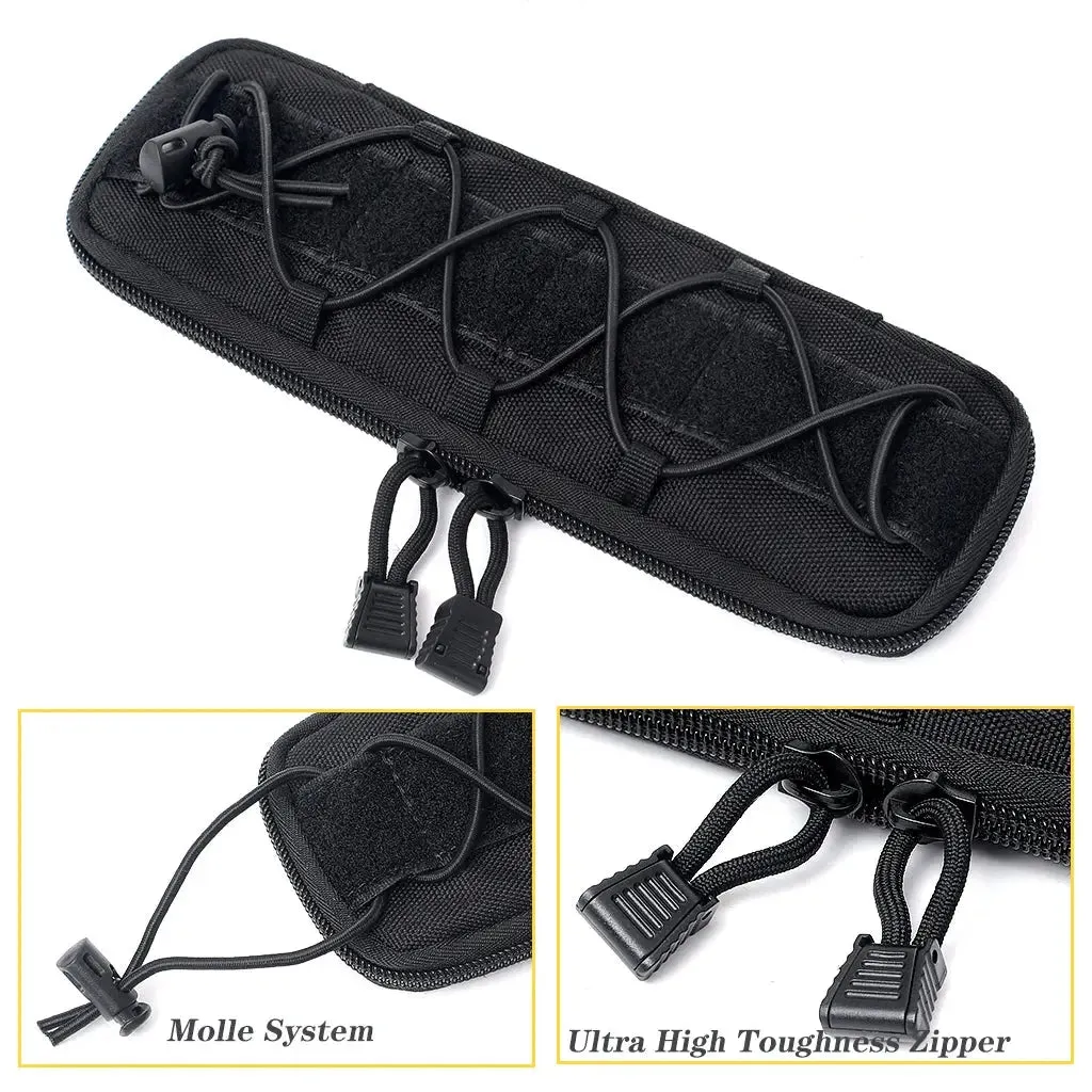 Outdoor Molle Pouch Tactical Knife Pouches Small Waist Bag EDC Tool Hunting Bags Pen Holder Case Airsoft Knives Holster