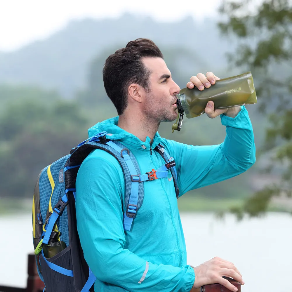 Outdoor sports folding water bag