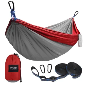 Parachute Nylon  Camping Hammock with Hanging Straps - Kootek