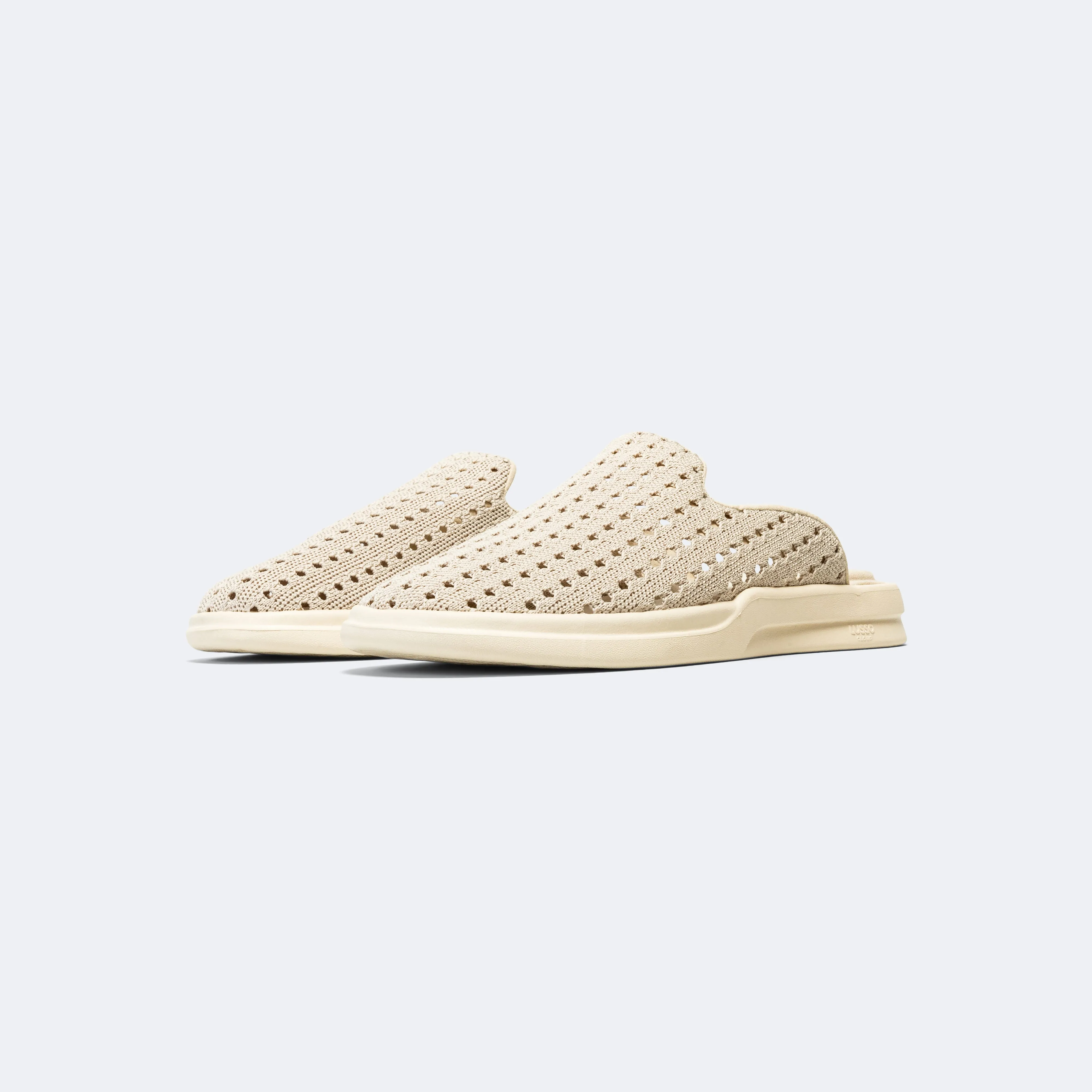 Pelli Open Weave - Goat/Pebble