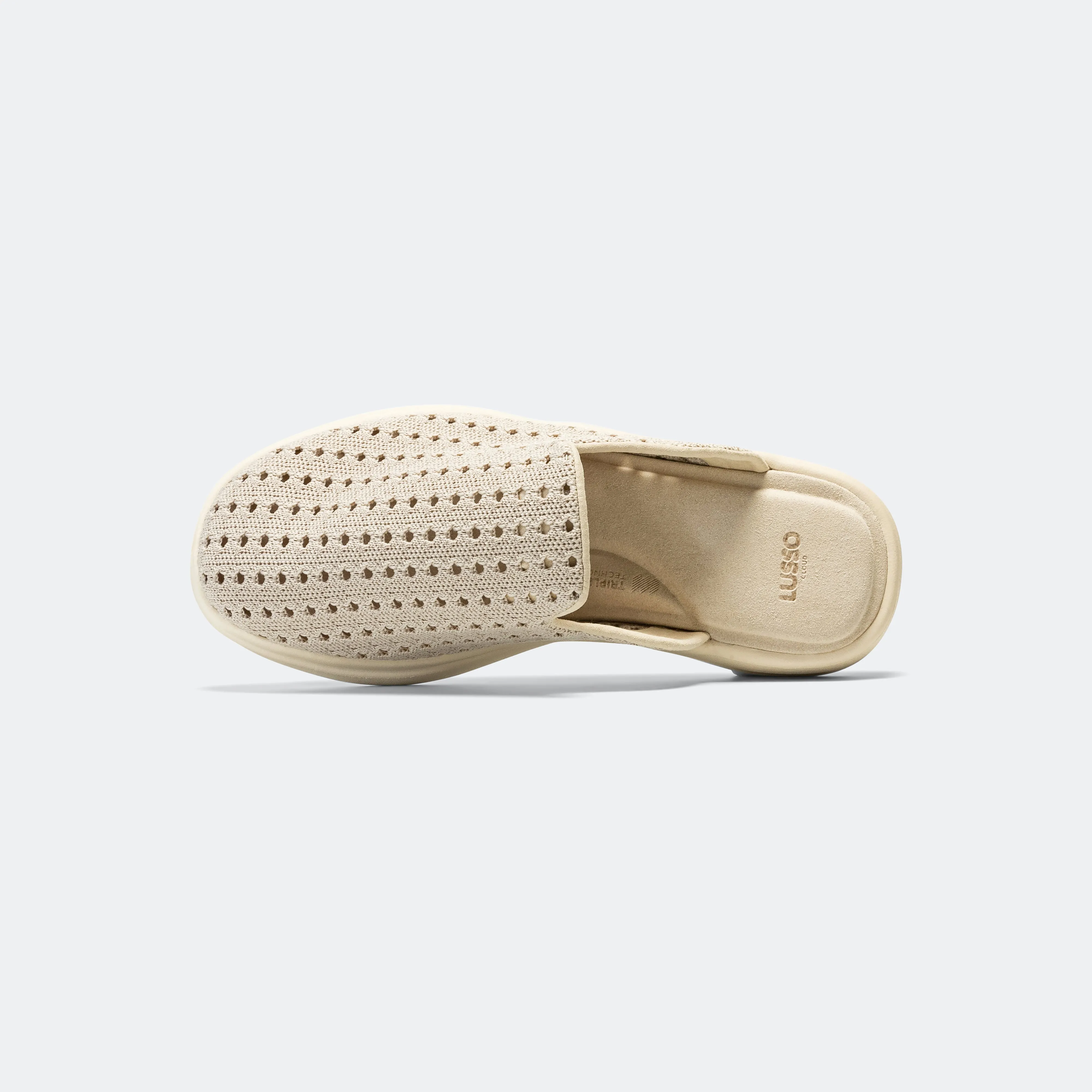 Pelli Open Weave - Goat/Pebble