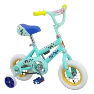 Phoenix - Girls Bike with Side Wheels (10")