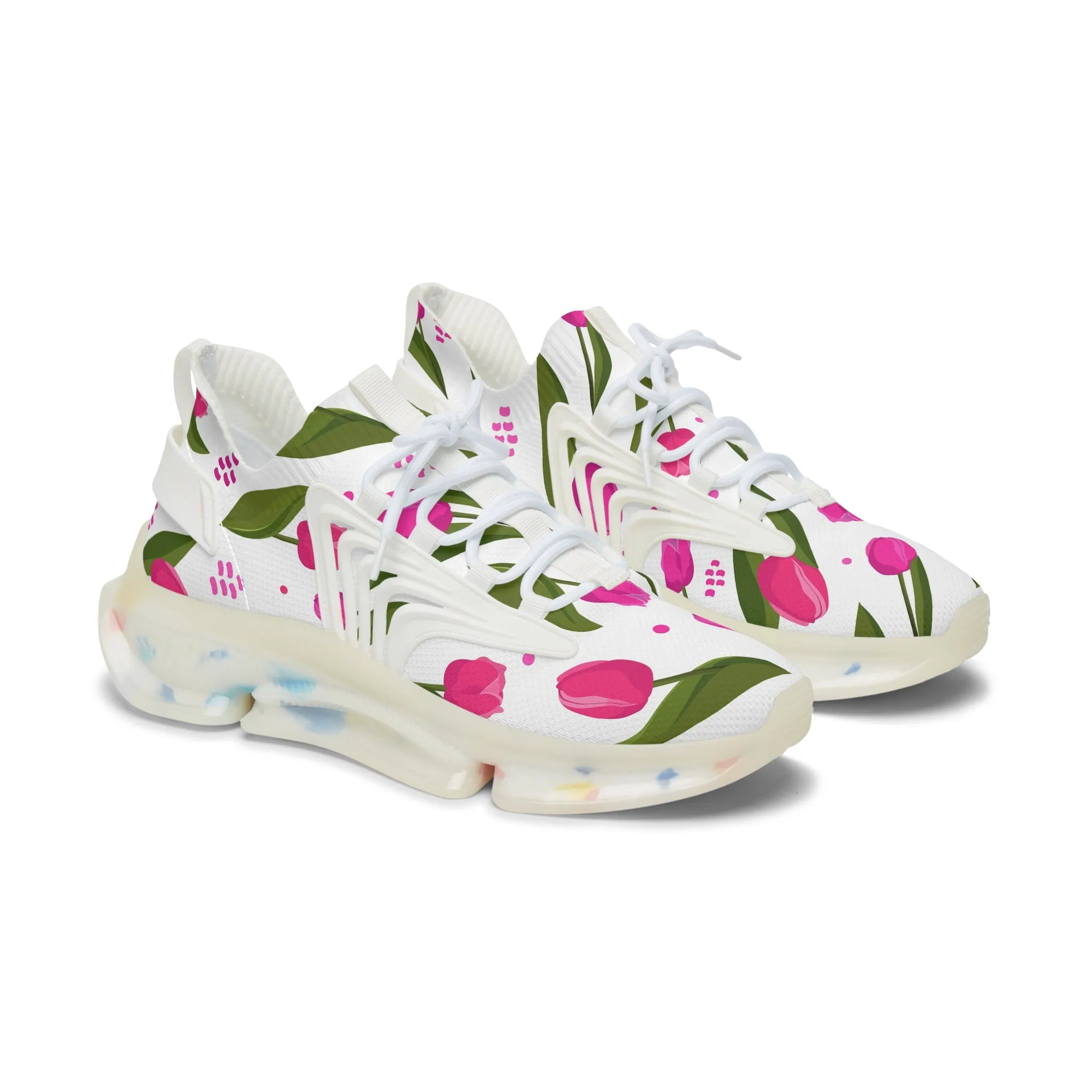 Pink Tulip Women's Mesh Sneakers