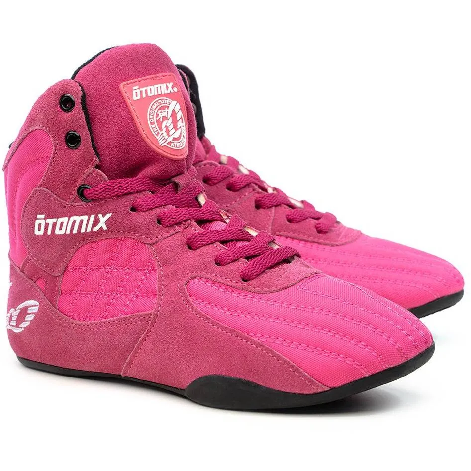 Pink/Black Stingray Bodybuilding Weightlifting Shoes