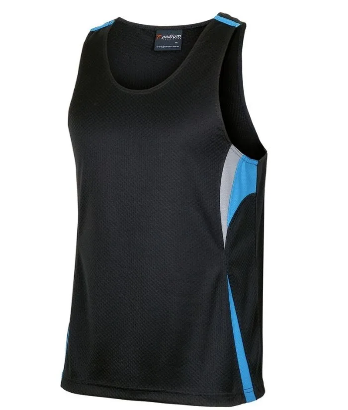 Podium Cool Jacquard Singlet