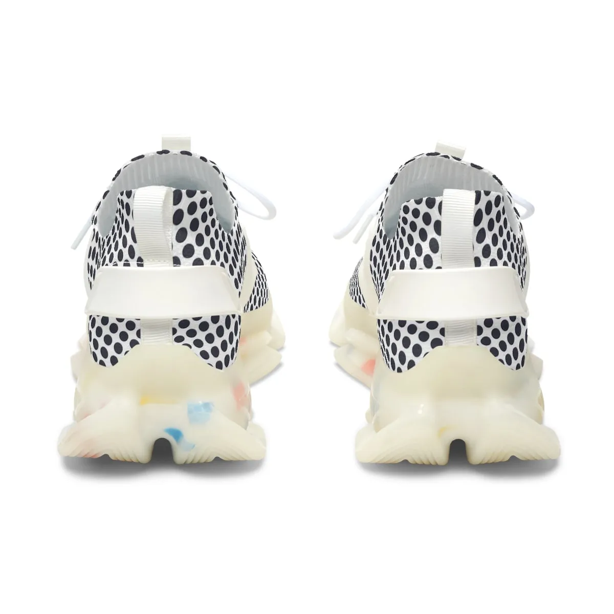 Polka Dots Women's Mesh Sneakers