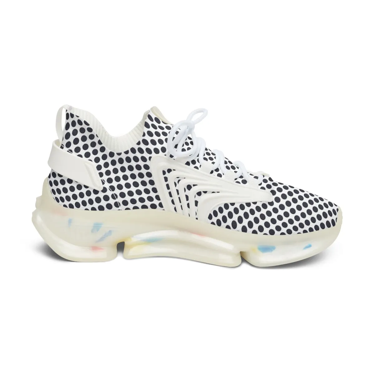 Polka Dots Women's Mesh Sneakers