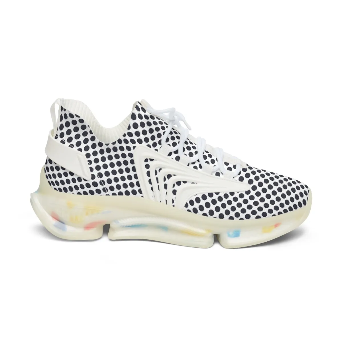 Polka Dots Women's Mesh Sneakers