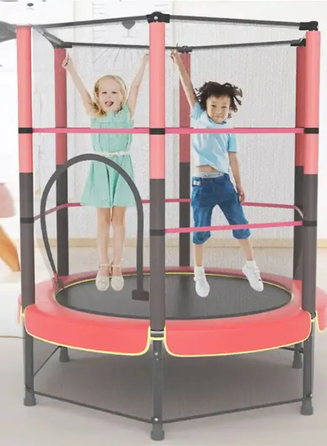 Premium Indoor/outdoor Trampoline - Rustproof Frame, Durable Black Mat, Perfect for Active Kids