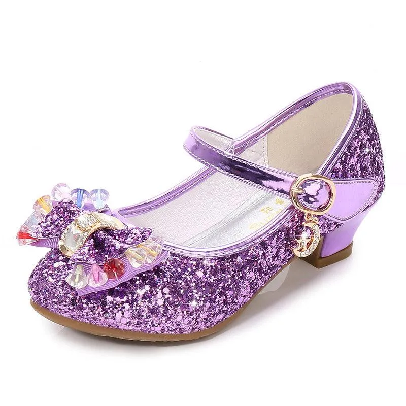 Princess Bow Leather Shoes