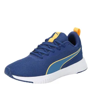 Puma Unisex-Child Flyer Flex Jr Blazing Blue-Lake Blue White Sneaker - 4 UK (19556214)