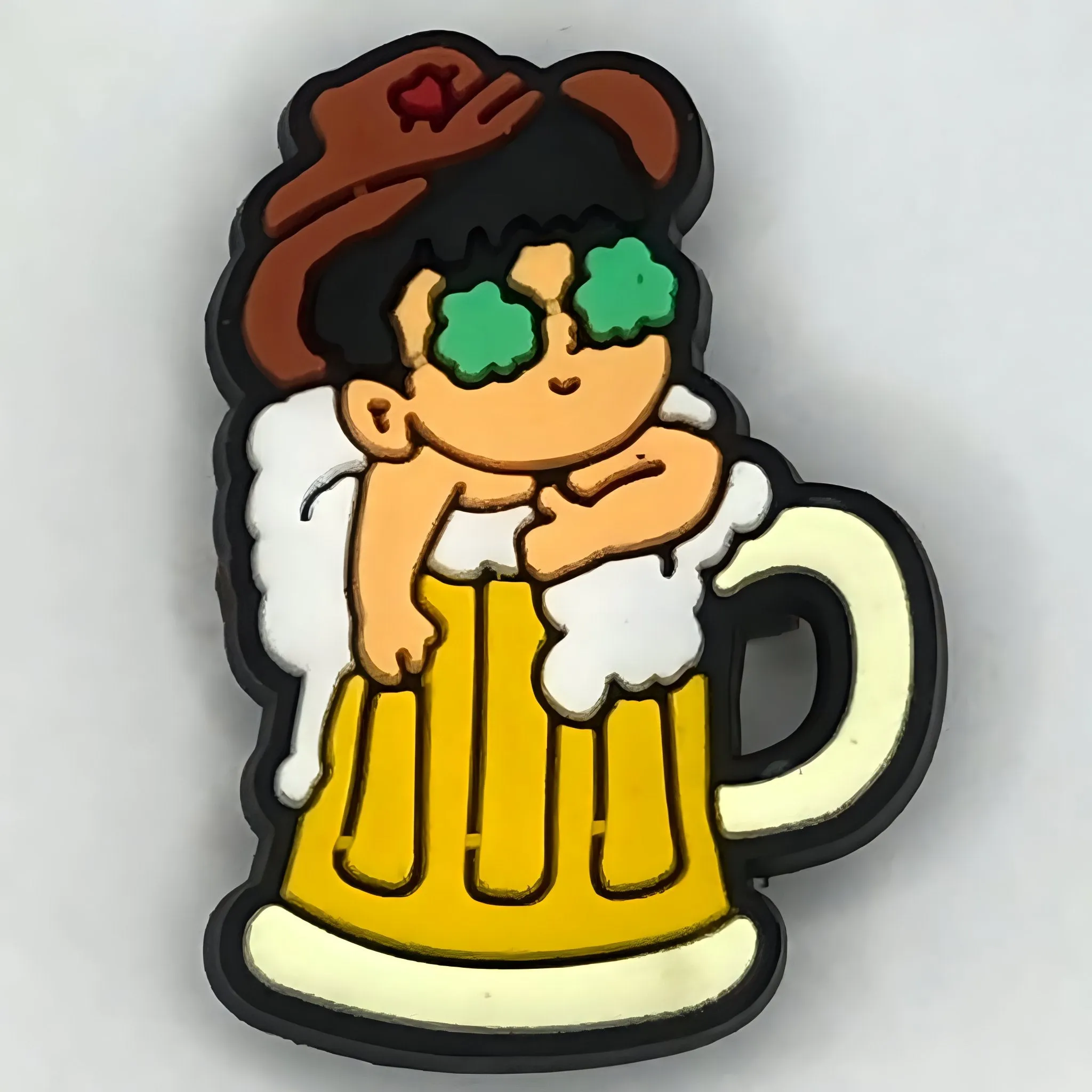 "Chilling in Beer Bottle Charm 🍻❄️: Cool Style!"