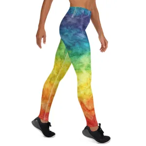 Rainbow High Waist Leggings