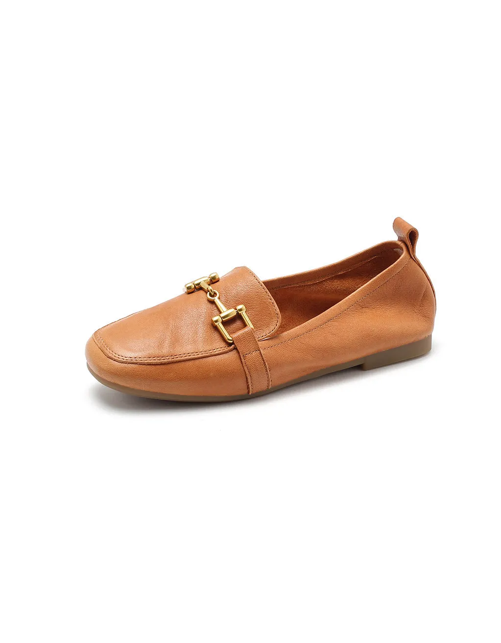 Real Leather Soft Leather Loafers for Women