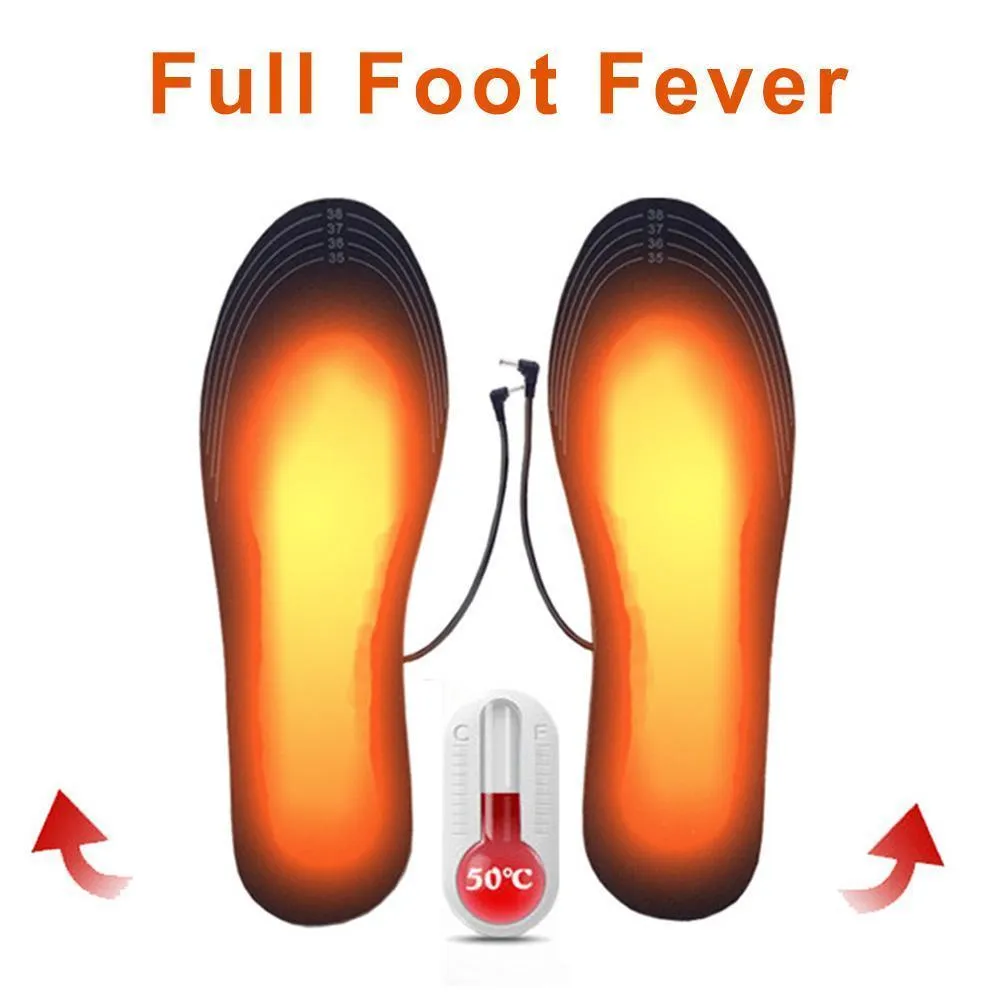 Rechargeable Heated Insoles Warm Feet Insoles