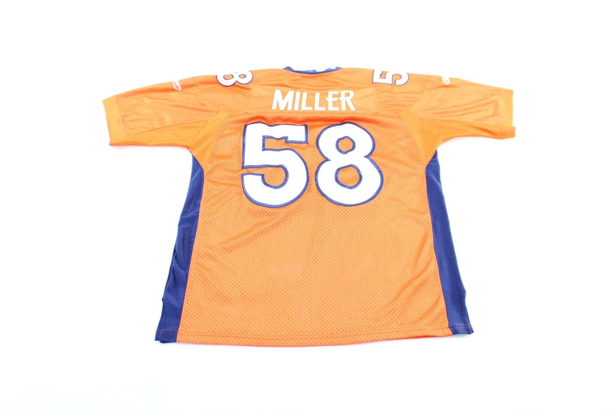 Reebok Embroidered Logo Denver Broncos Von Miller Football Jersey