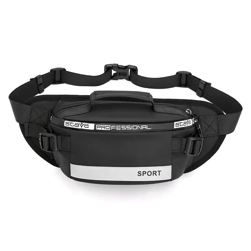 Reflective Waist Bags for Men, Crossbody Pack for Travel, Running, Hiking, Cycling