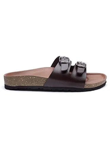 REFOAM OWRFMO-02(W) Women's Outdoor | Trendy | Stylish Brown Synthetic Leather Casual Sandal