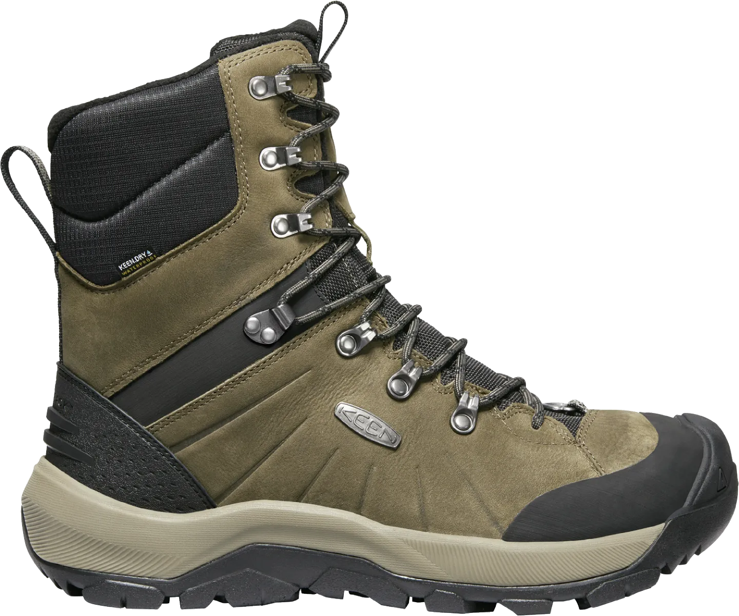 Revel High Polar Men's Waterproof Boot - Canteen/Black