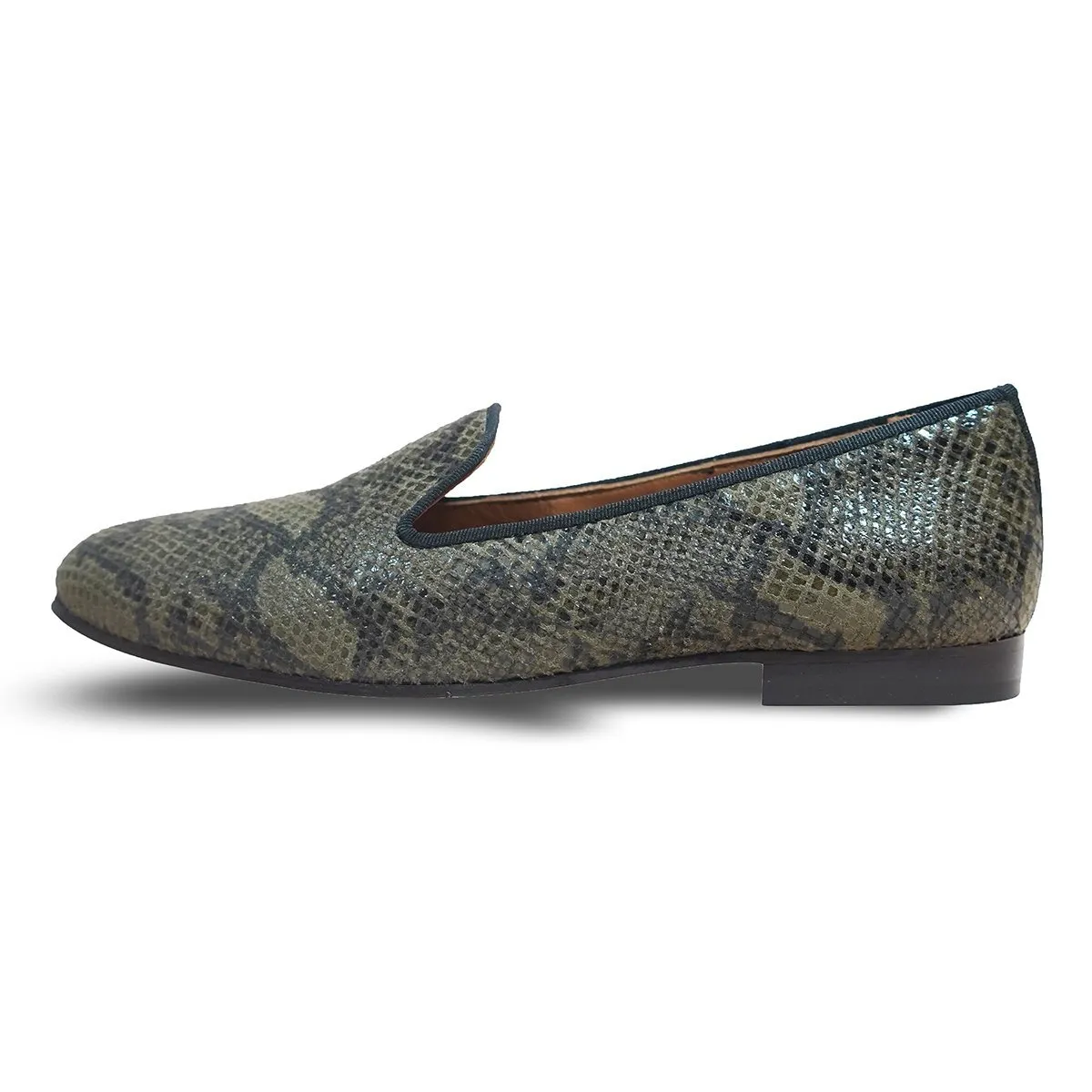 Rieti Slippers Olive - Fabula & Tales