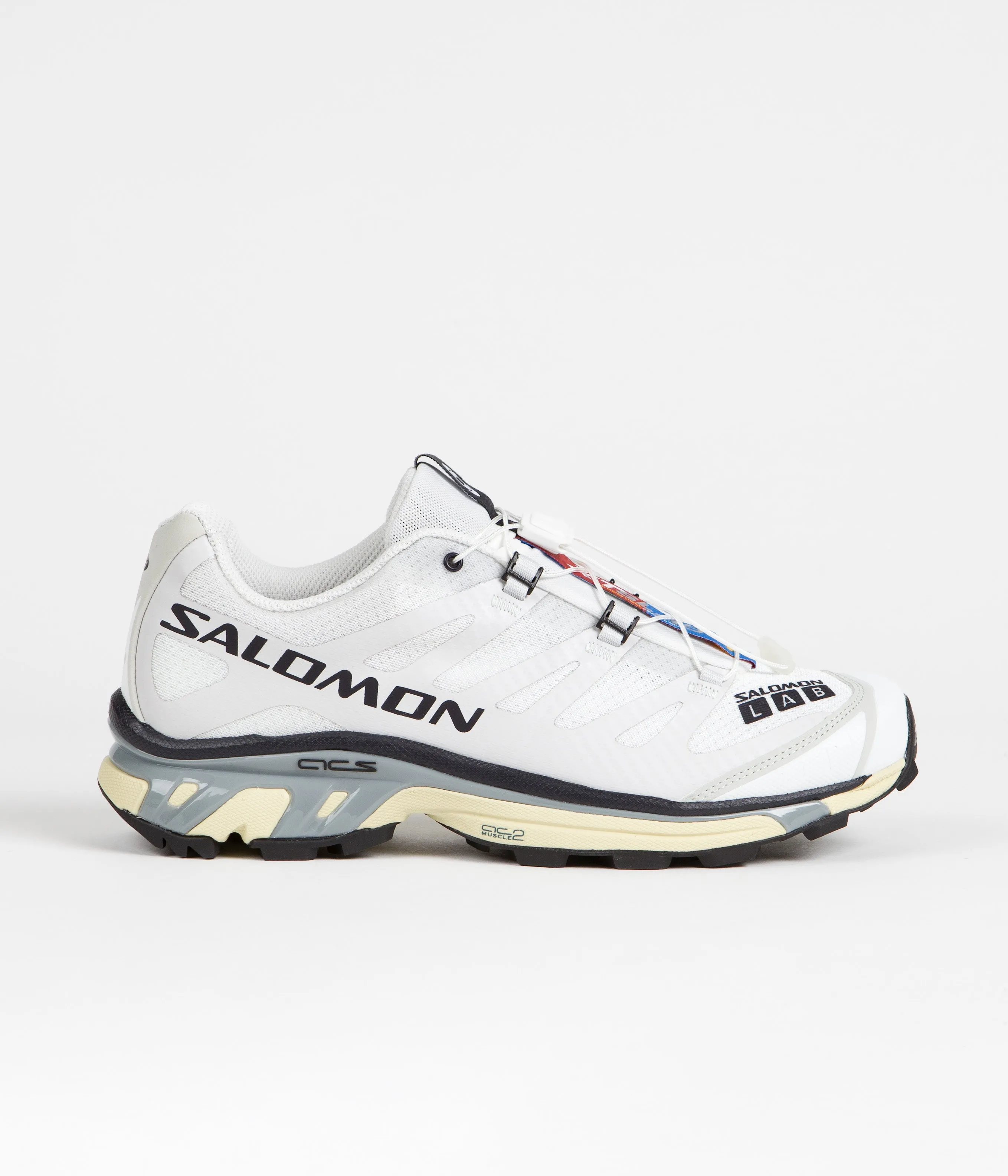 Salomon XT-4 Shoes - White / Lunar Rock / Night Sky