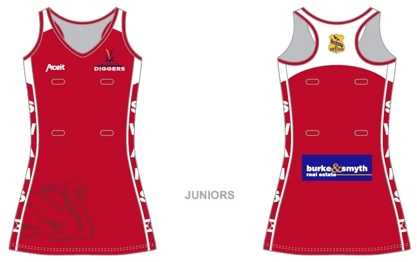 Scoop Action Back Netball Dress NH03V