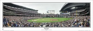 Seattle Mariners Safeco Field First Pitch (1999) Panoramic Poster Print - Everlasting Images Inc.