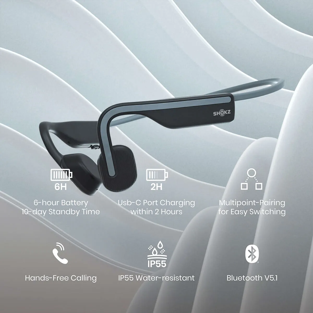 Shokz OpenMove Sports Headphones