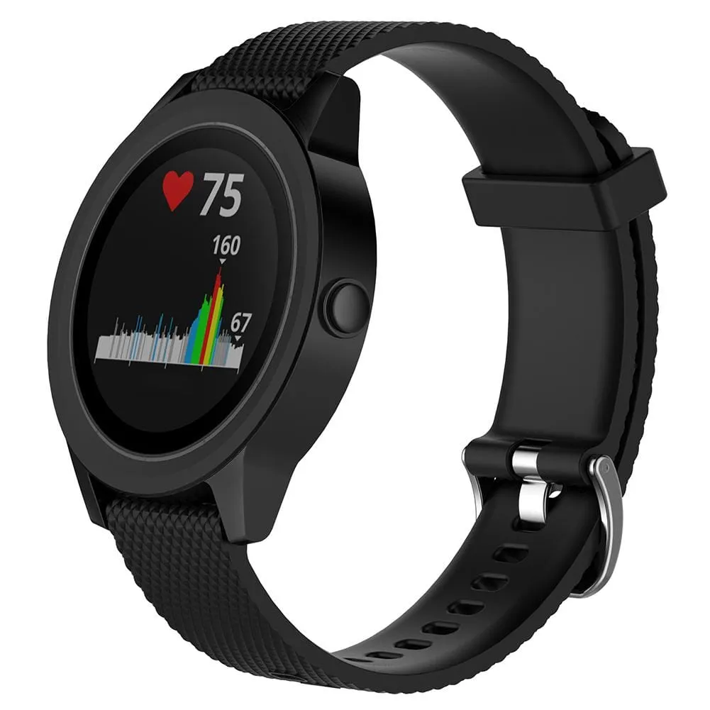 Silicone Watch Straps Compatible with the Garmin Vivomove HR & HR Sports