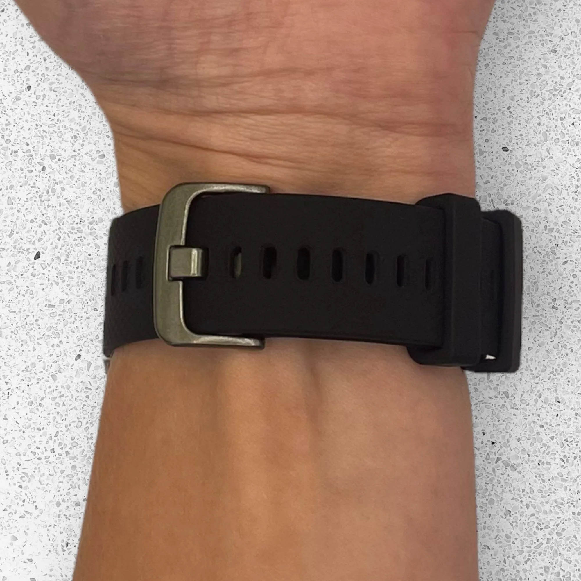 Silicone Watch Straps Compatible with the Garmin Vivomove HR & HR Sports