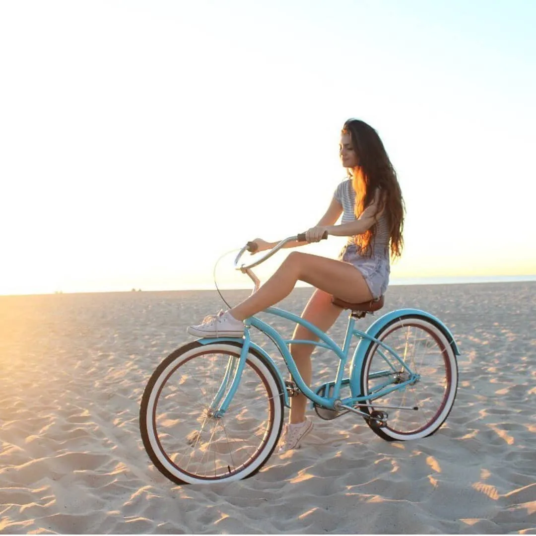 sixthreezero Breathe Women's 26" Single Speed Beach Cruiser Bicycle