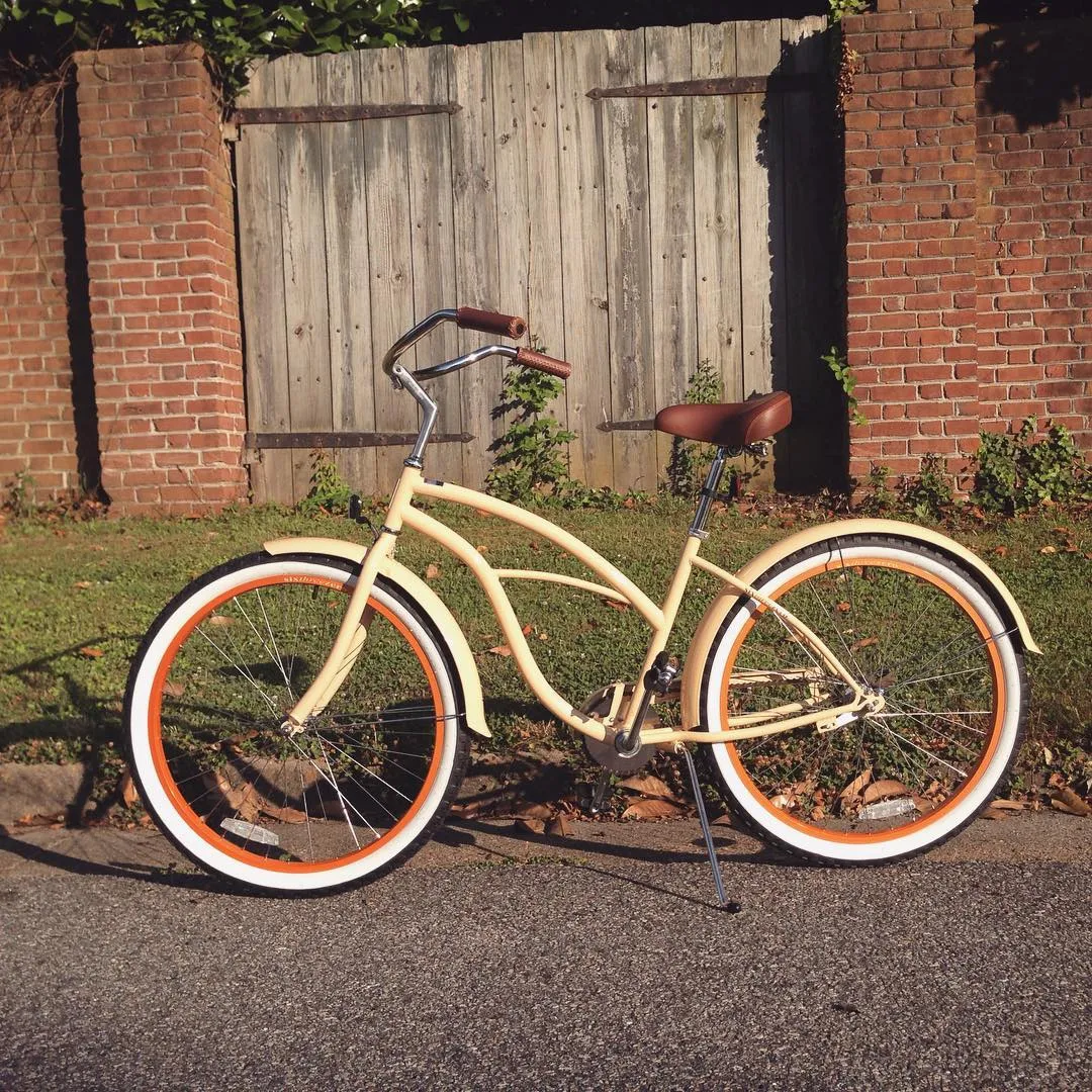 sixthreezero Breathe Women's 26" Single Speed Beach Cruiser Bicycle