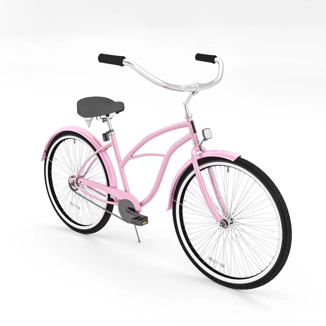 sixthreezero Breathe Women's 26" Single Speed Beach Cruiser Bicycle