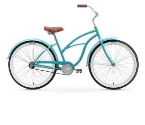 sixthreezero Breathe Women's 26" Single Speed Beach Cruiser Bicycle