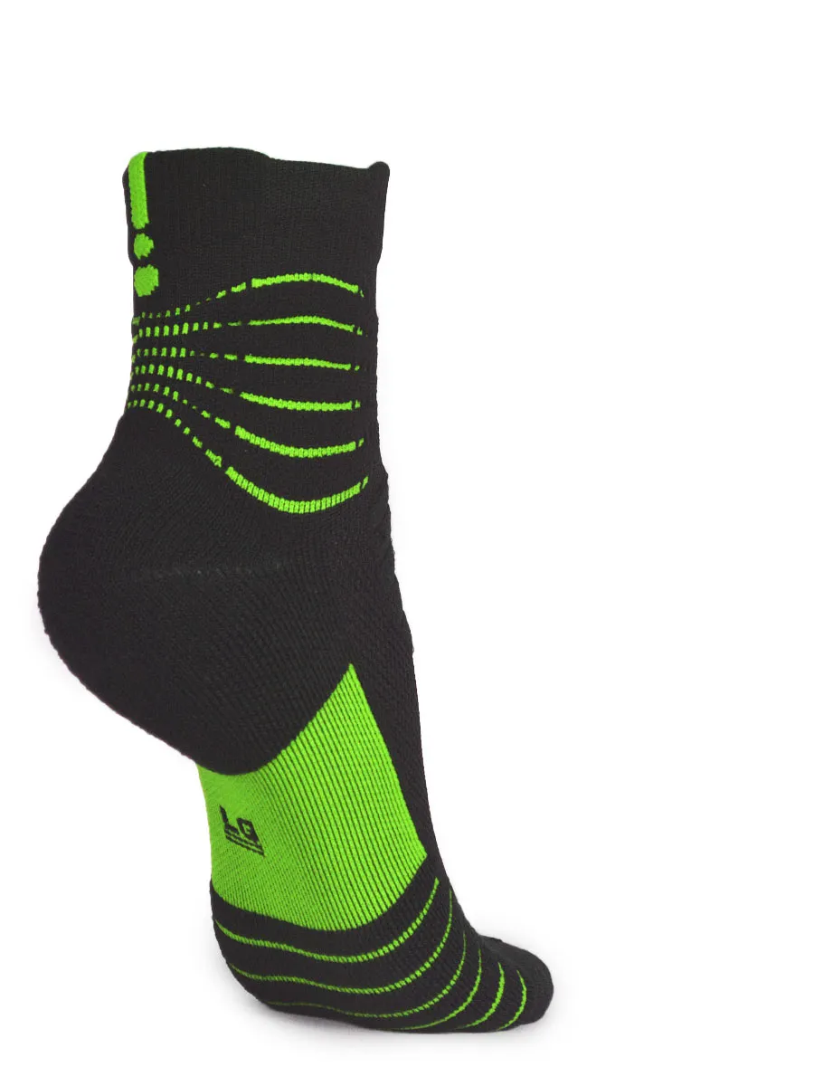 Socks - JCB - 3306 - Black / Green