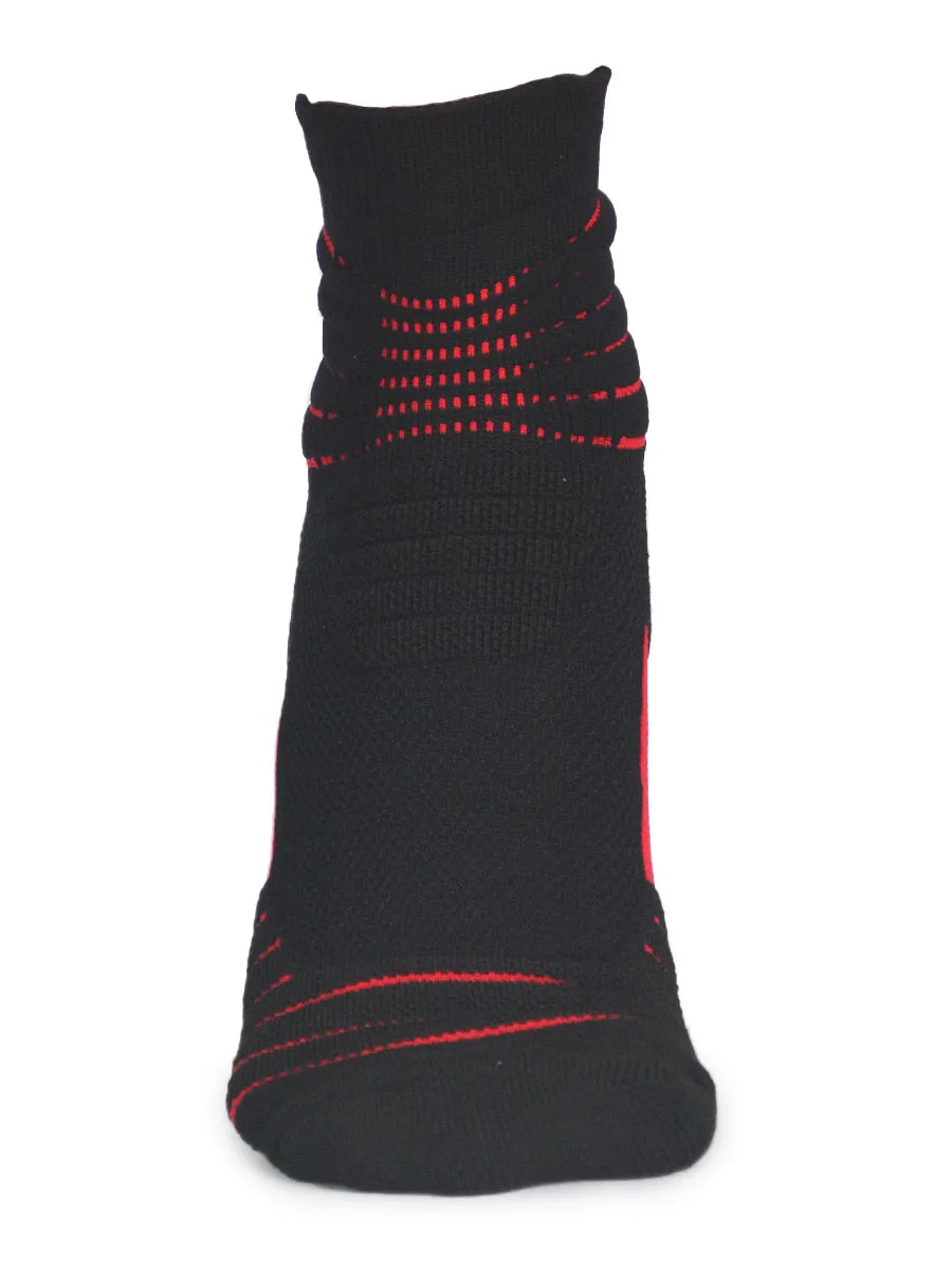 Socks - JCB - 3306 - Black / Red