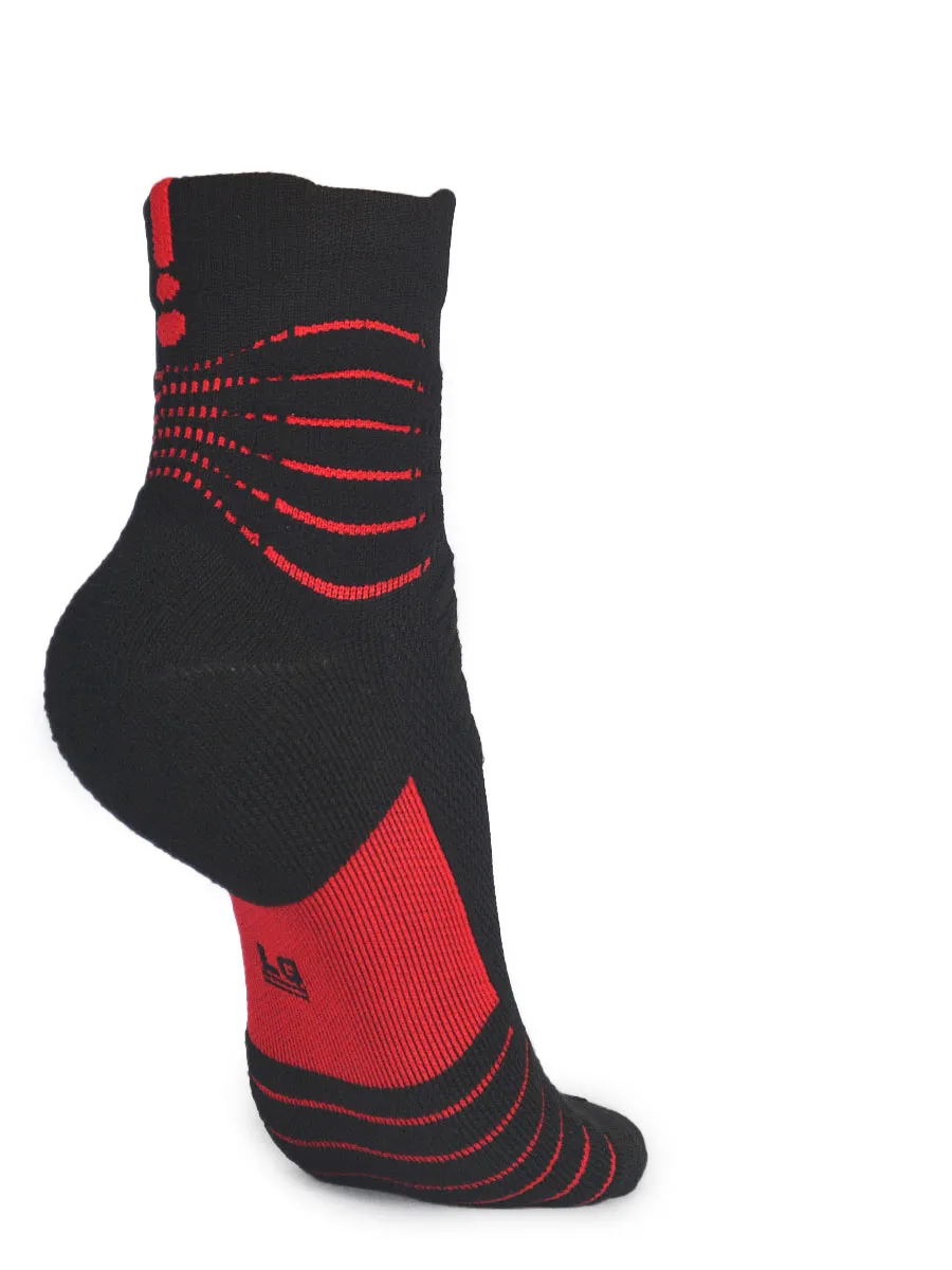 Socks - JCB - 3306 - Black / Red