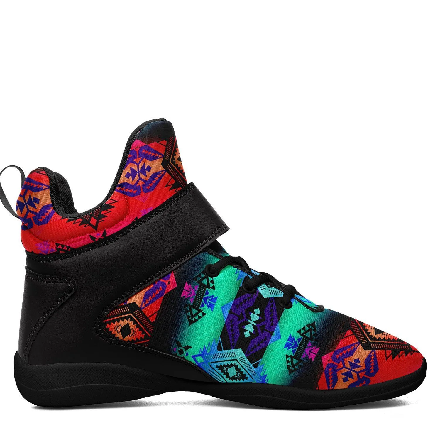 Sovereign Nation Sunrise Ipottaa Basketball / Sport High Top Shoes - Black Sole