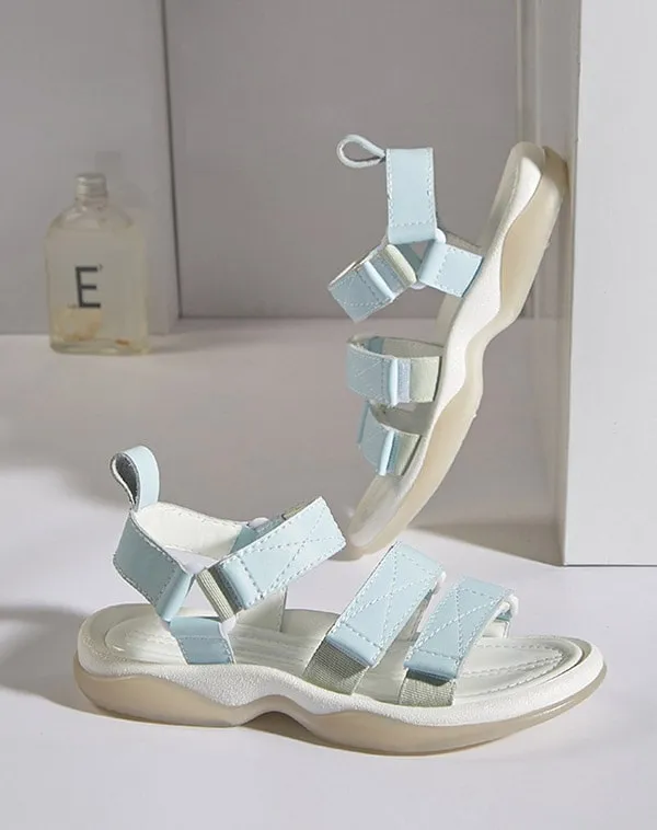 Sports Style Platform Comfortable Beach Sandals