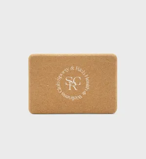 SRHWC Cork Yoga Block