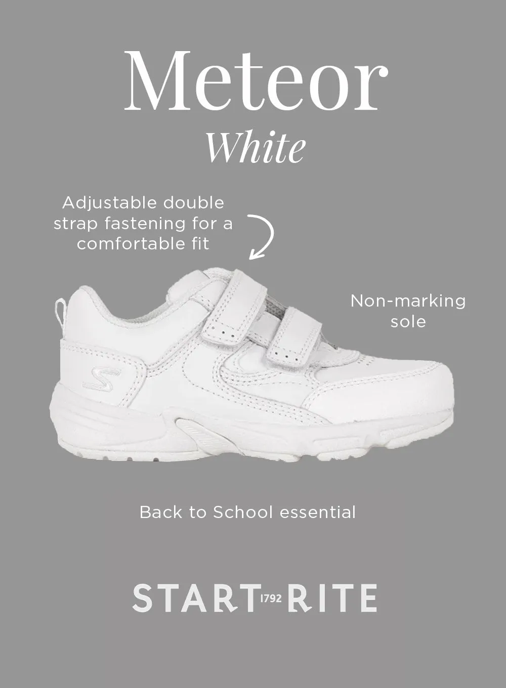 Start Rite-Meteor Trainers in White